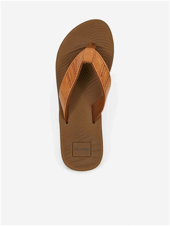 Sam 73 Hnedé dámske žabky SAM 73 Fleme