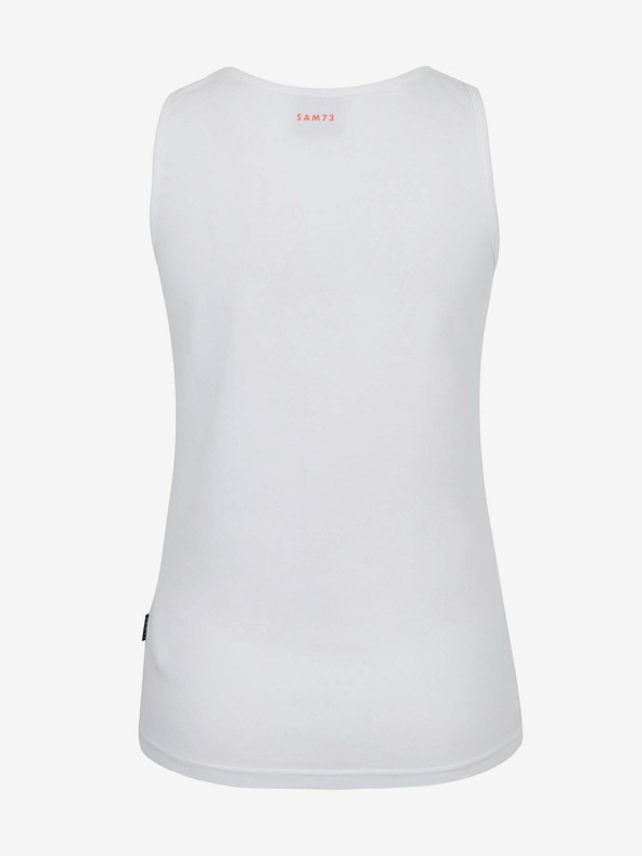 Sam 73 Biele dámske tielko SAM 73 Simone