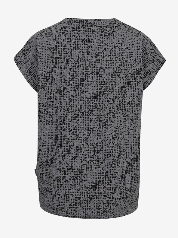 Sam 73 Tmavosivé dámske vzorované tričko SAM 73 Veronica