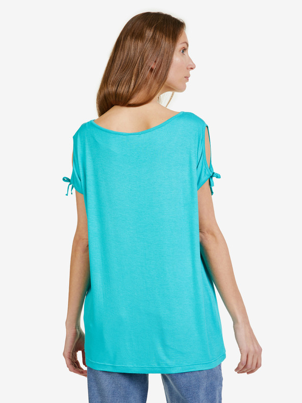 Sam 73 Tyrkysové dámske tričko SAM 73 Felicia