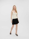 Vero Moda Krémové rebrované základné tielko VERO MODA Glory