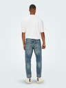 ONLY & SONS Modré slim fit džínsy ONLY & SONS Avi