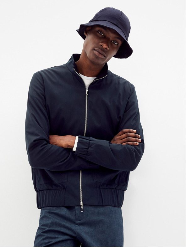 Celio Tmavomodrá pánska bunda Celio Rusmock