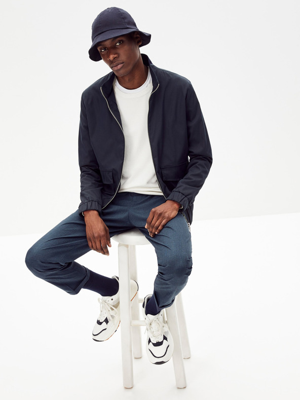 Celio Tmavomodrá pánska bunda Celio Rusmock