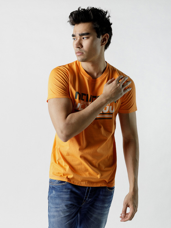 Devergo Horčicová pánska košeľa Devergo