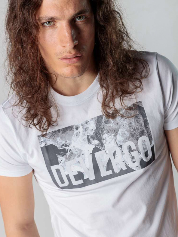 Devergo Biela pánska košeľa Devergo