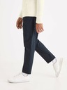 Celio Tmavomodré pánske nohavice Celio 24H Avocal