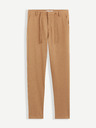 Celio Hnedé pánske nohavice Celio 24H Bocal