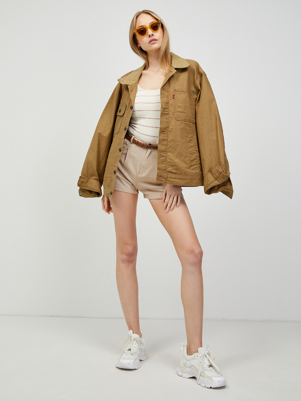 Ragwear Béžové dámske šortky Ragwear Sorenn