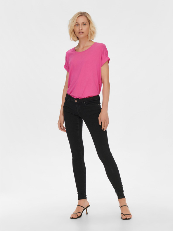 ONLY Tmavoružová dámska košeľa ONLY Moster