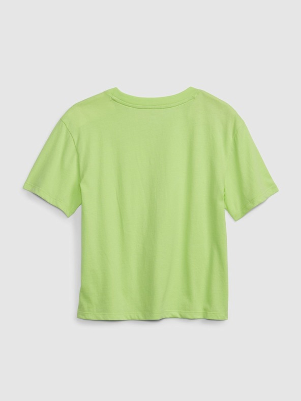 GAP Detské tričko organic logo GAP