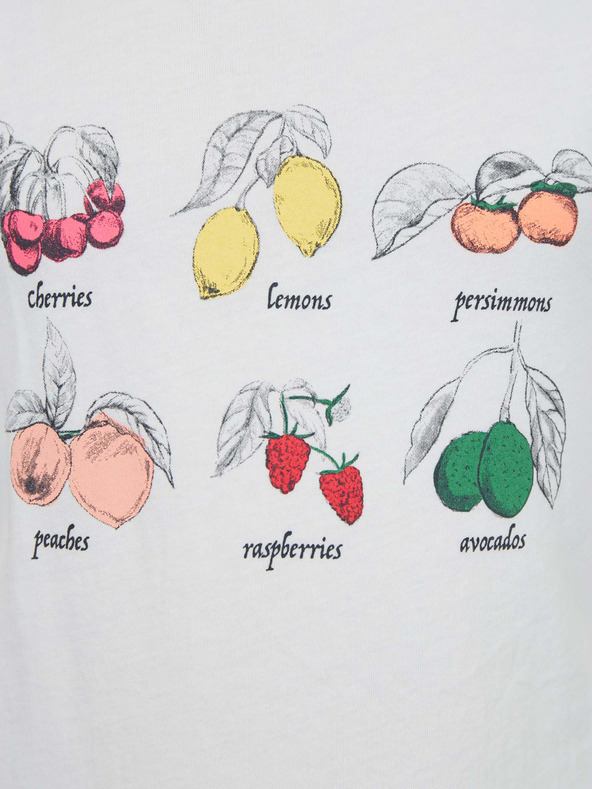 GAP Detské tielko s potlačou ovocia GAP