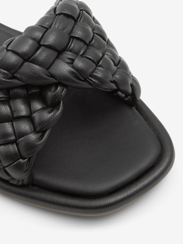 Aldo Čierne dámske papuče ALDO Chicago