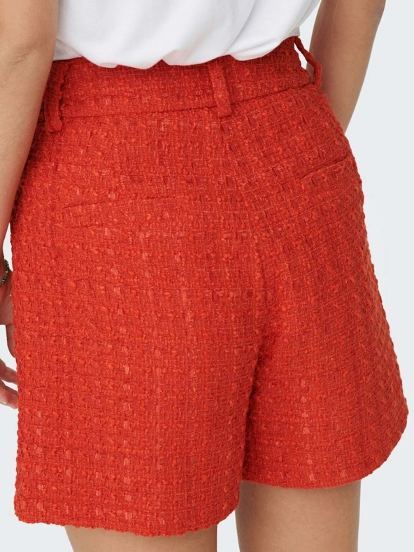 ONLY Červené šortky ONLY Kennedy