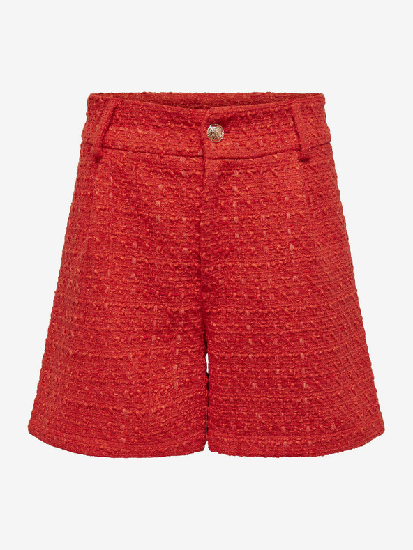 ONLY Červené šortky ONLY Kennedy