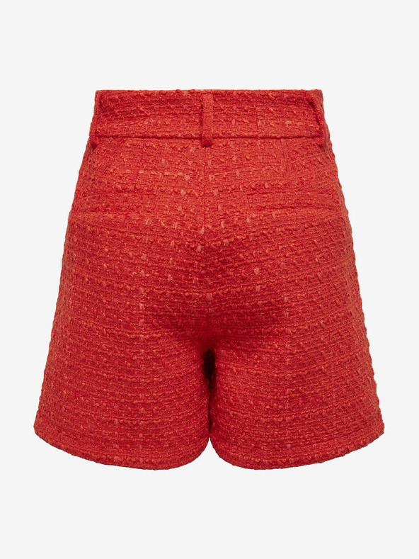 ONLY Červené šortky ONLY Kennedy