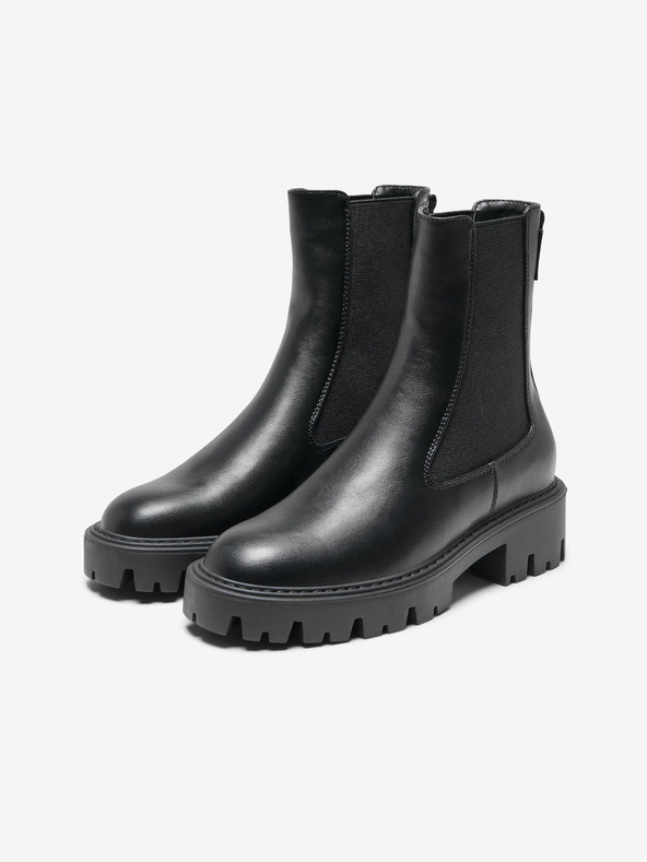 ONLY Čierne dámske chelsea čižmy ONLY Betty