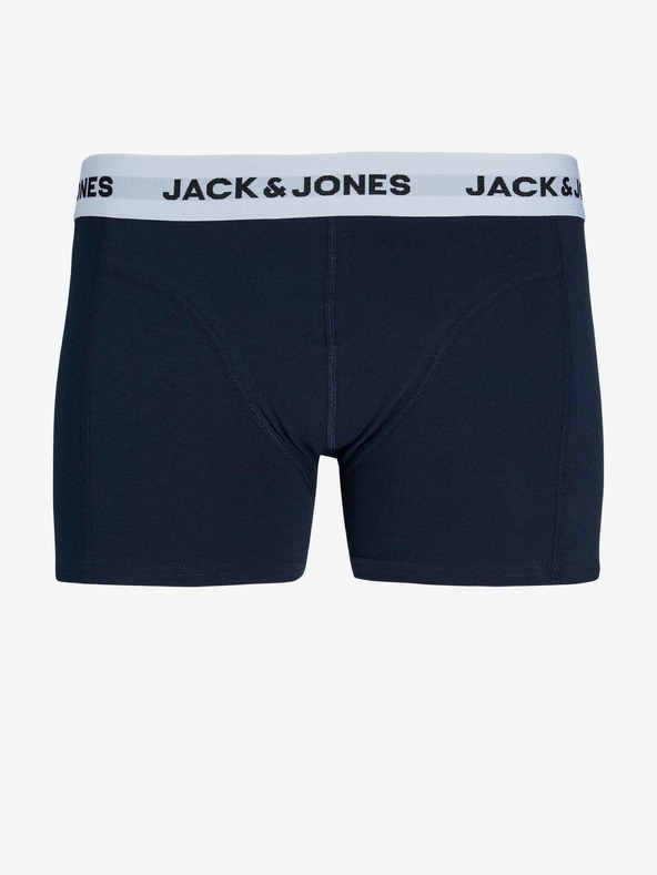 Jack & Jones Sada piatich boxeriek Jack & Jones v khaki, modrej, sivej a čiernej farbe