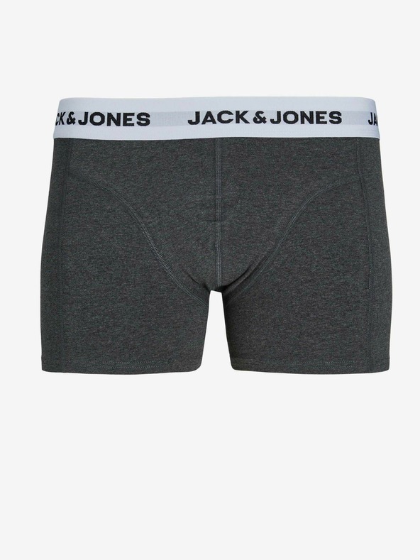 Jack & Jones Sada piatich boxeriek Jack & Jones v khaki, modrej, sivej a čiernej farbe