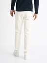Celio Krémové pánske slim fit džínsy Celio Coslim4
