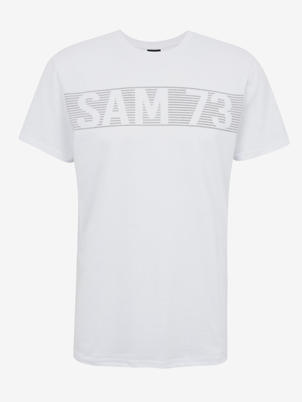 Sam 73 Biele pánske tričko SAM 73 Barry