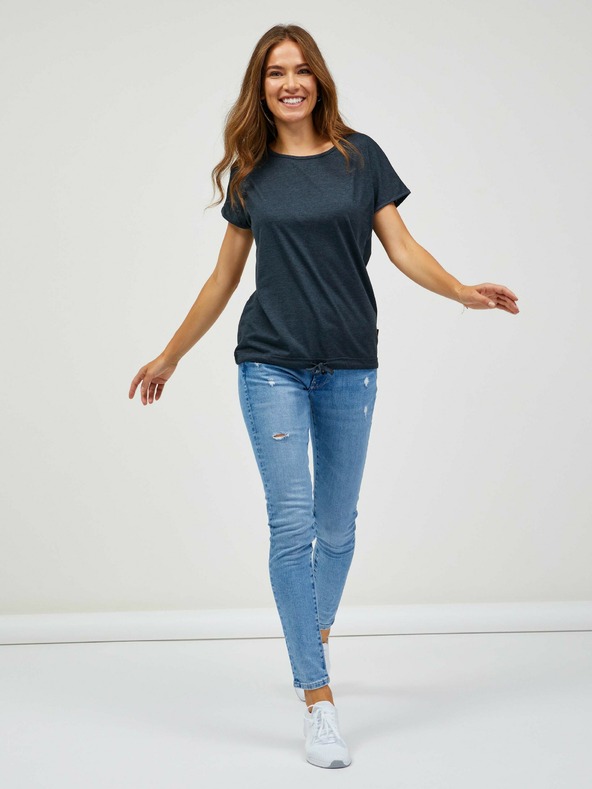 Sam 73 Čierne dámske tričko SAM 73 Kaufi