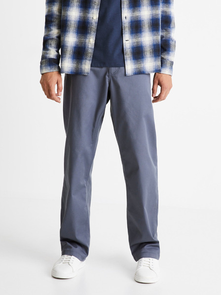 Celio Modré pánske voľné nohavice Celio Coloose1