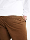 Celio Hnedé pánske nohavice Celio Cochicrop