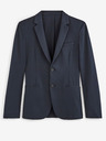 Celio Tmavomodré pánske slim fit sako Celio Cuseverin