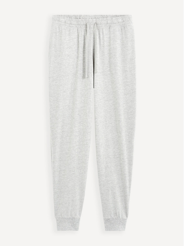 Celio Šedé a modré pánske pyžamo v darčekovom balení Celio Kebab