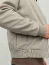 Jack & Jones Jack & Jones Rocky pánska béžová semišová bombera