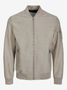 Jack & Jones Jack & Jones Rocky pánska béžová semišová bombera