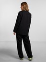 Pieces Čierne dámske oversized sako Pieces Thelma