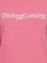 The Jogg Concept Ružová dámska mikina The Jogg Concept