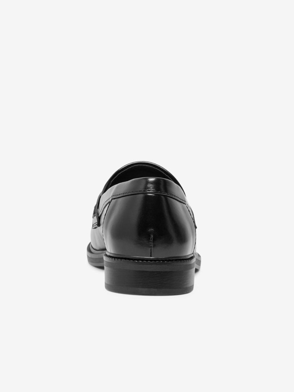 ONLY Čierne dámske mokasíny ONLY Lux