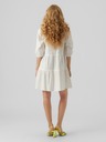 Vero Moda Biele dámske šaty VERO MODA Pretty