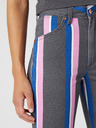 Wrangler Dámske ružovo-šedé džínsy Wrangler Heritage s prúžkom rozšíreného strihu