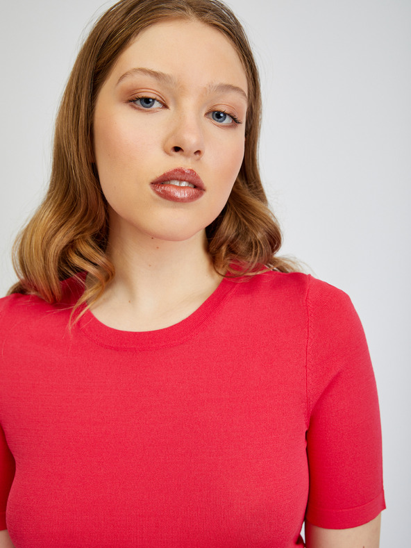 Orsay Tmavoružové dámske tričko ORSAY