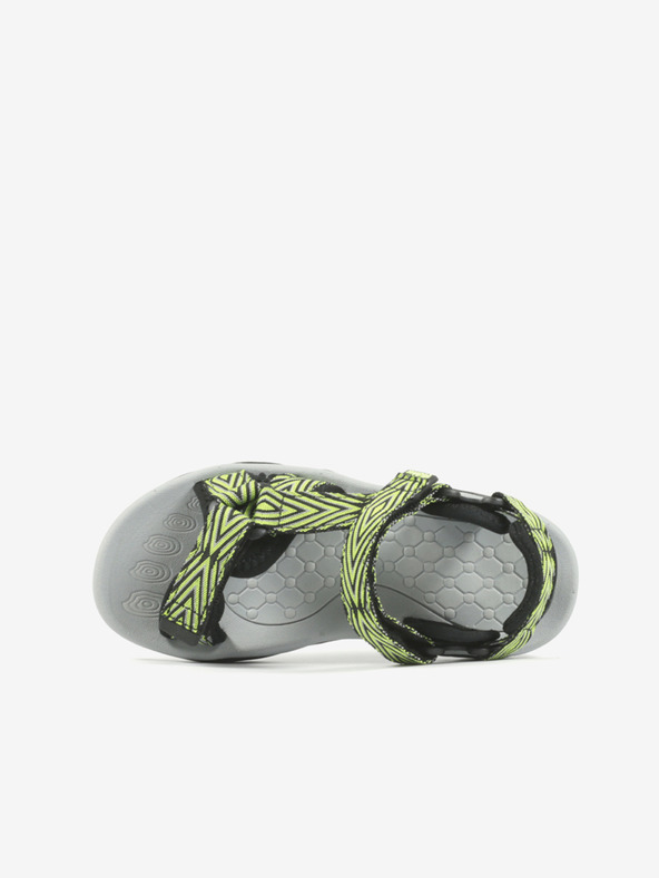 Richter Žlté a čierne chlapčenské vzorované sandále Richter