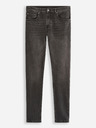 Celio Tmavosivé pánske džínsy slim fit strihu Celio C25 Dolls