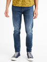 Celio Modré pánske slim fit džínsy Celio C25 Doclean