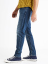 Celio Modré pánske slim fit džínsy Celio C25 Doclean