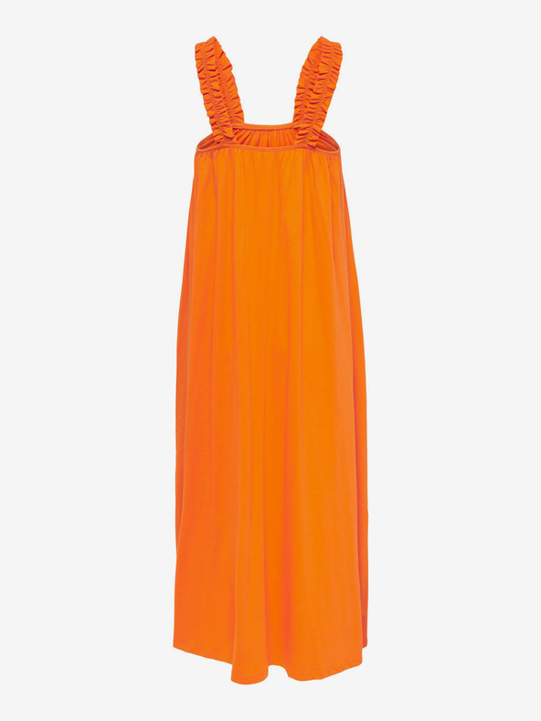 ONLY Oranžové dámske šaty ONLY May