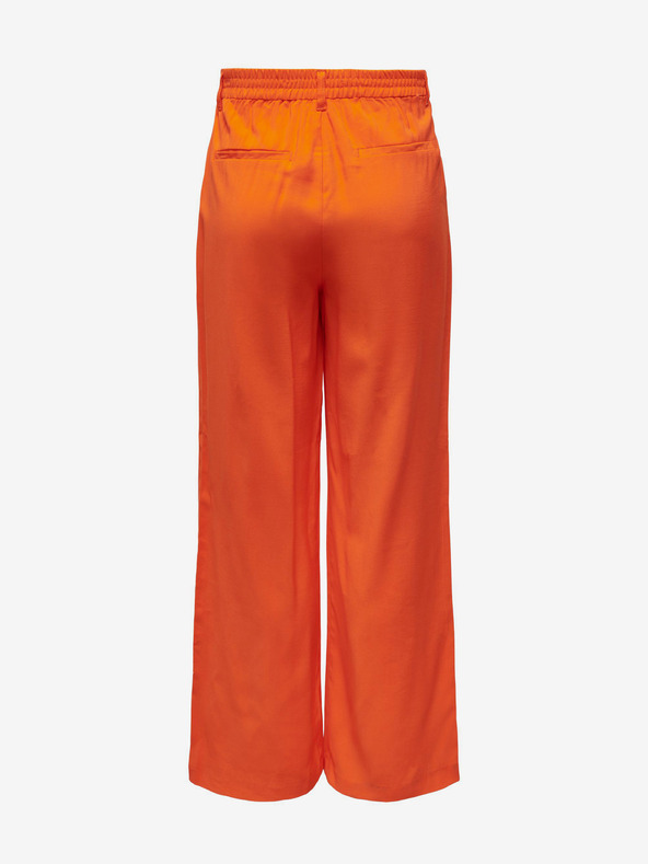 ONLY Oranžové dámske nohavice ONLY Aris