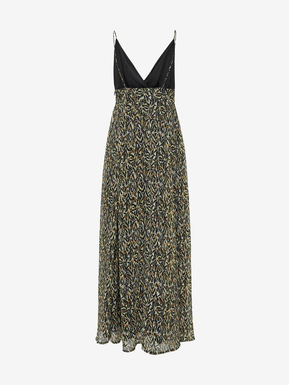 ONLY Hnedé dámske vzorované maxišaty ONLY Eliza