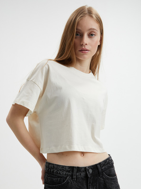 Noisy May Čierne dámske džínsové šortky Noisy May Smiley