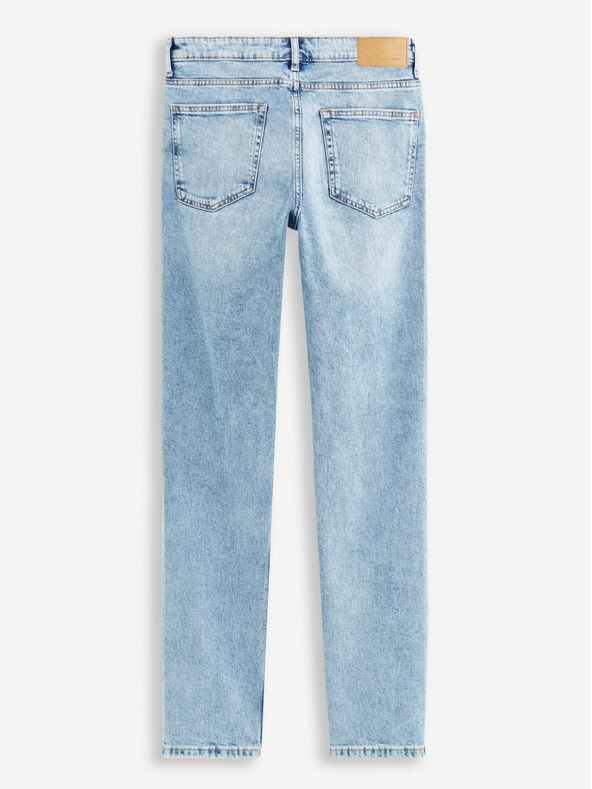 Celio Svetlomodré pánske slim fit džínsy Celio C25 Dostroy2