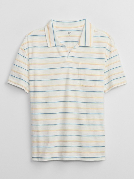 GAP Detské pruhované polo tričko GAP