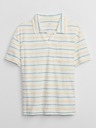 GAP Detské pruhované polo tričko GAP