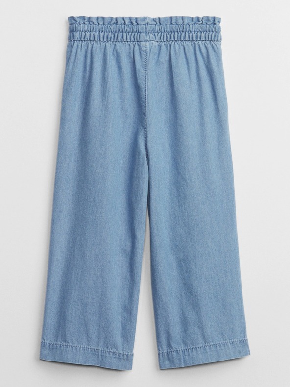 GAP Baby široké chambray nohavice GAP